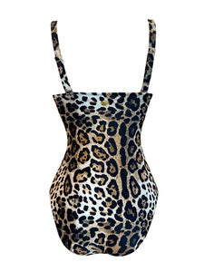 KAANDA CLASSIC Cheetah Balconet  Onepiece with Removabel Straps