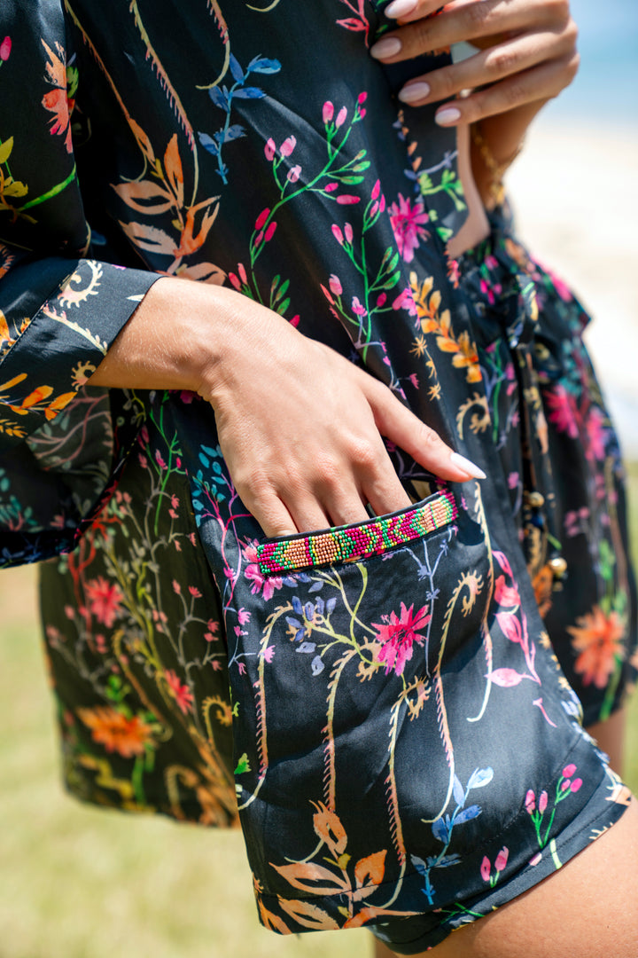 Flower Bloom Hedda Kimono-Resort Collection