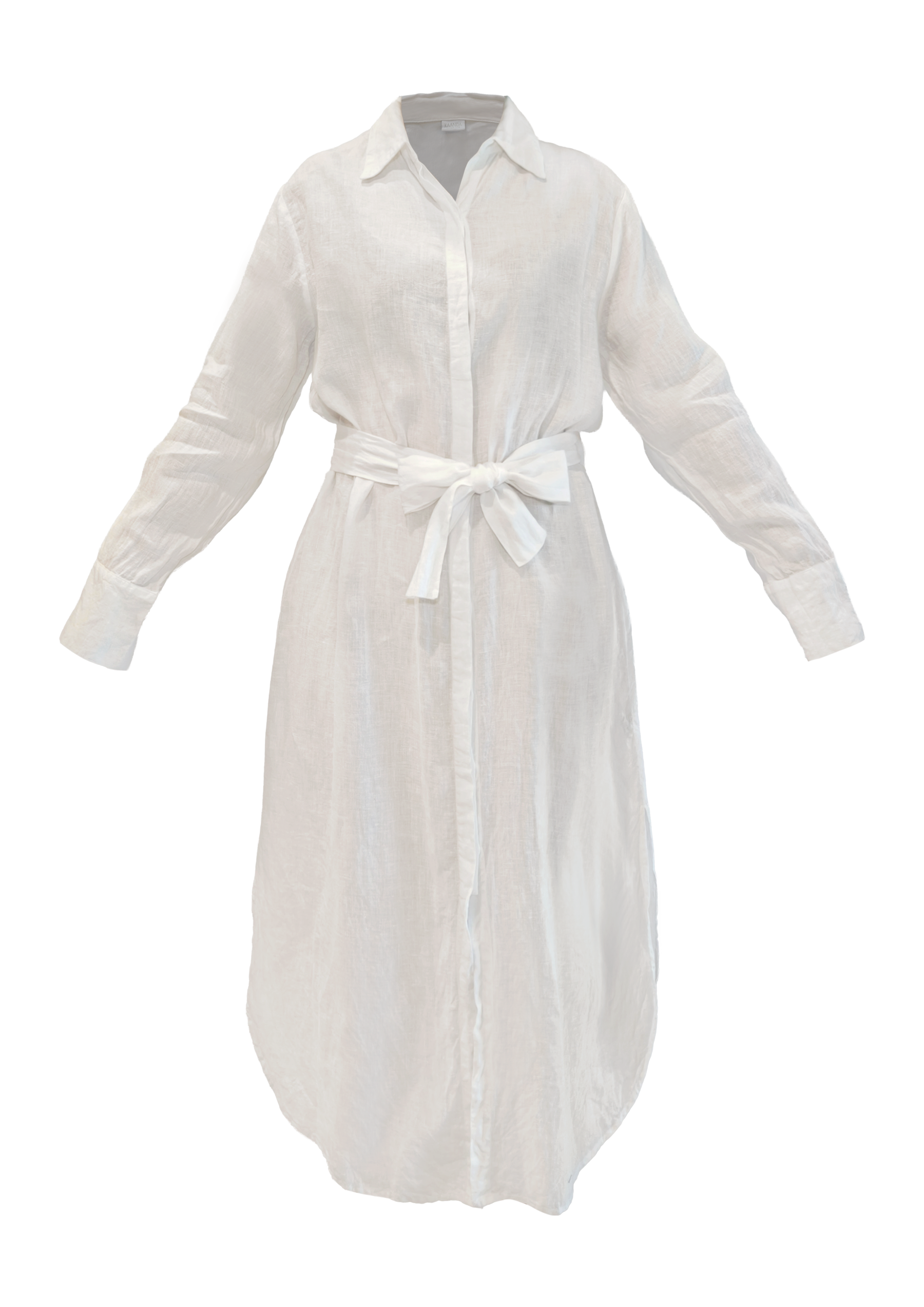 white linen shirt dress White Linen Shirt Dress