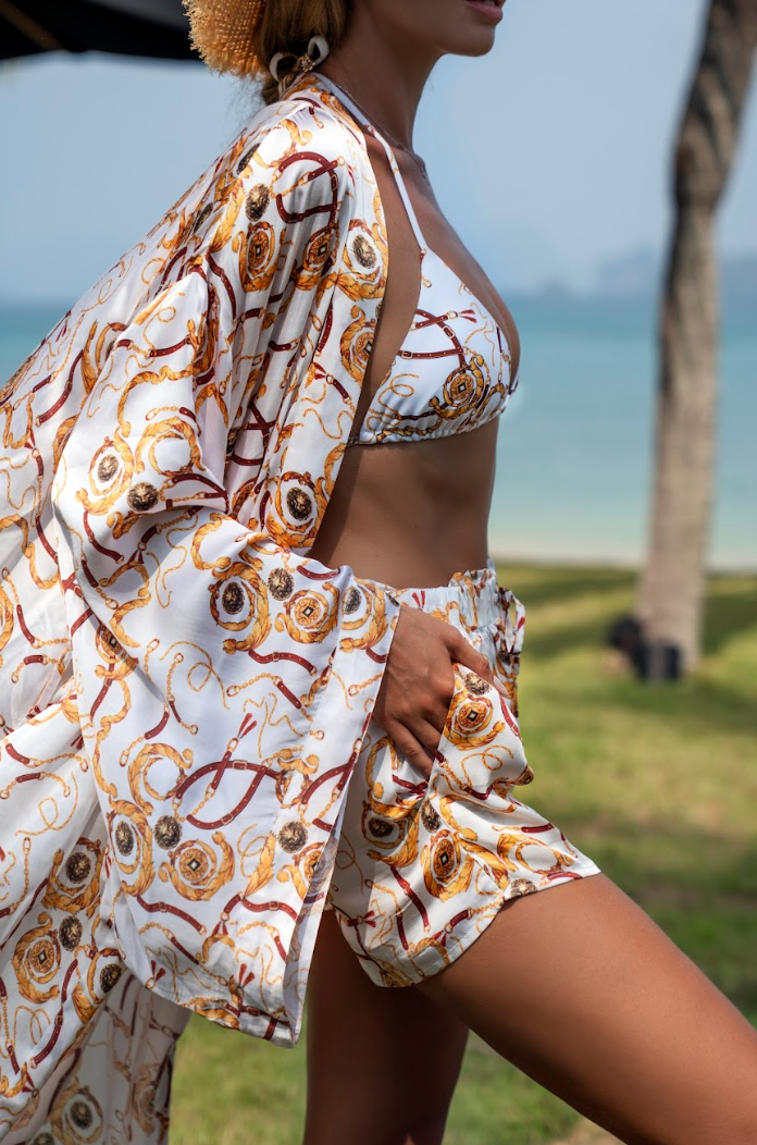 Goldie Maxi Kimono - Resort Collection