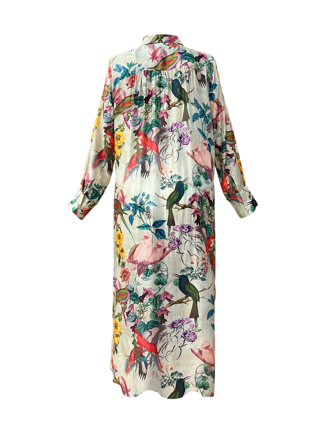 Hummingbird Shirt Dress - Resort Collection