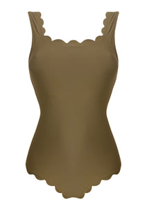 Venus Dark Olive Tank Onepiece