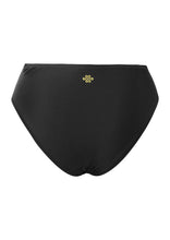 Load image into Gallery viewer, KAANDA CLASSIC Black Cheetah Mid Rise Front Twist Bottom