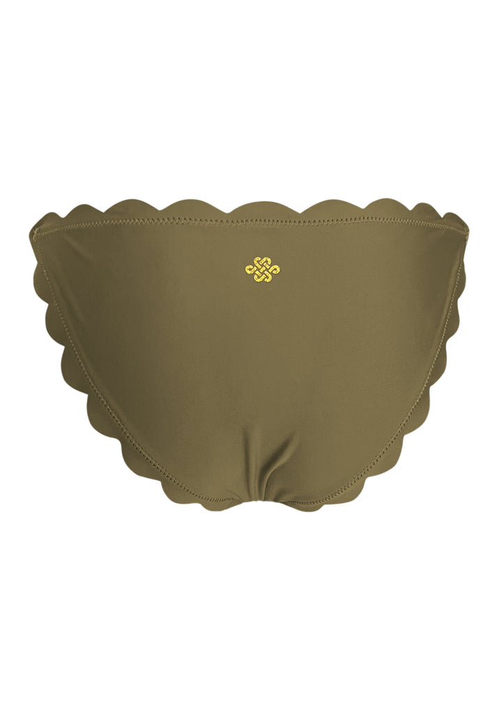 Venus Dark Olive Tie Side Bottom