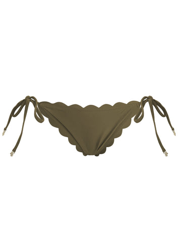 Bas à nouer sur le côté Venus Dark Olive