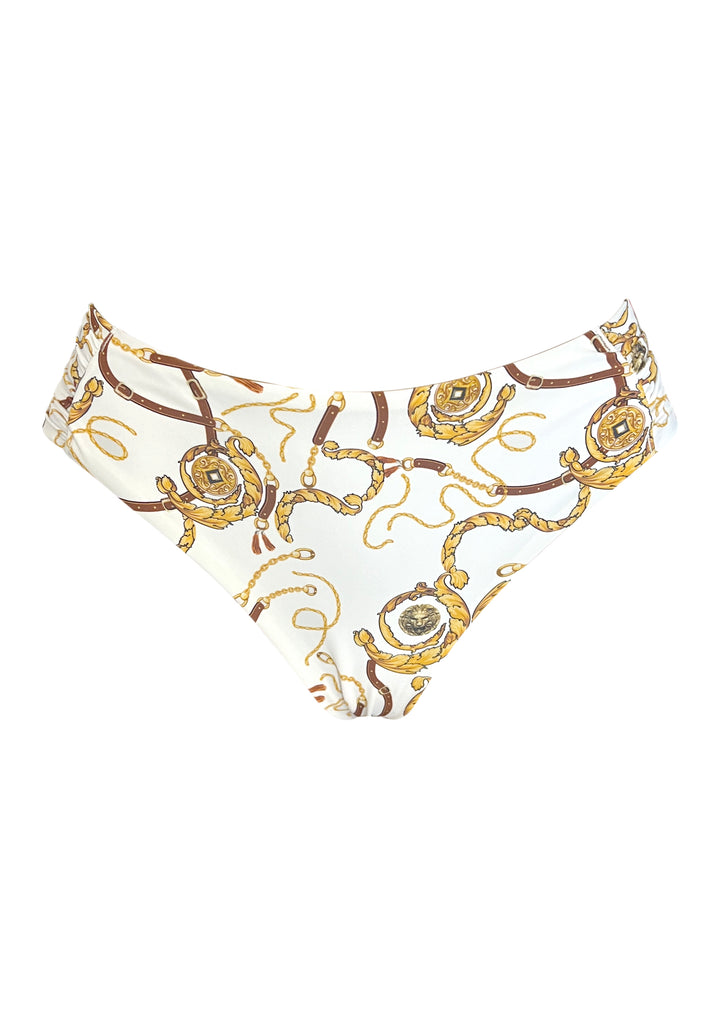 Goldie – Seitlich geraffte Hose