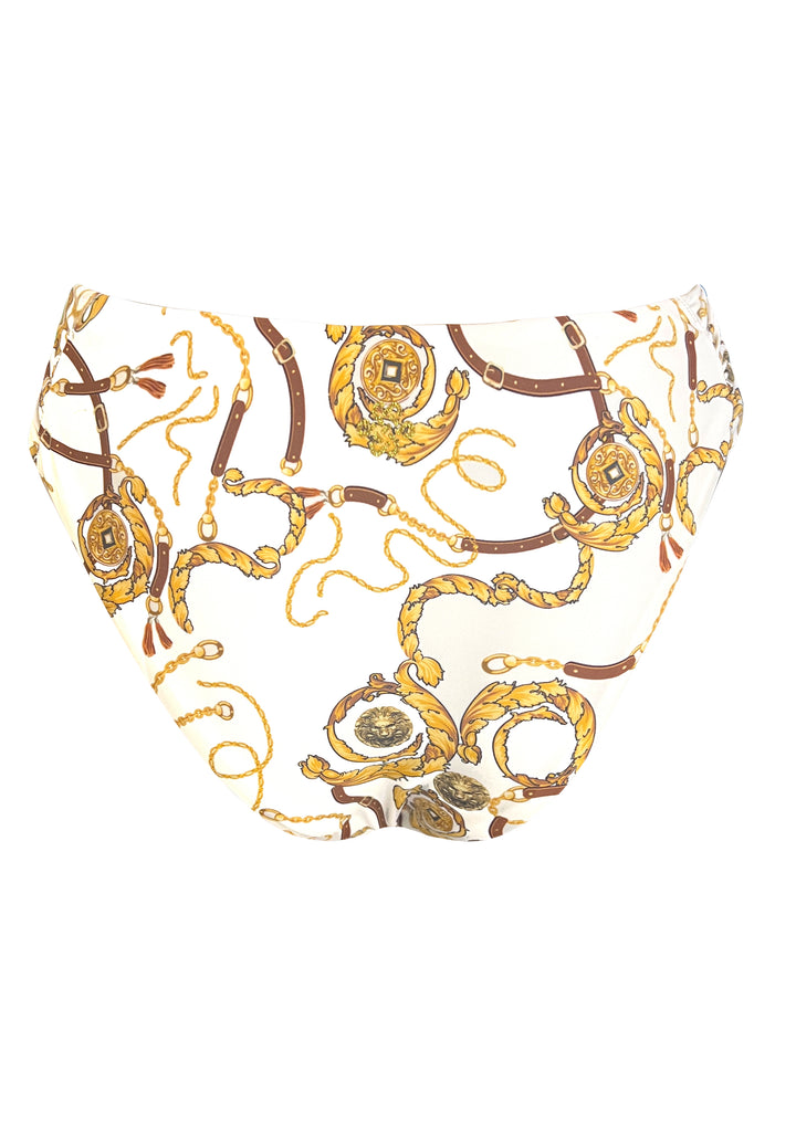 Goldie – Seitlich geraffte Hose