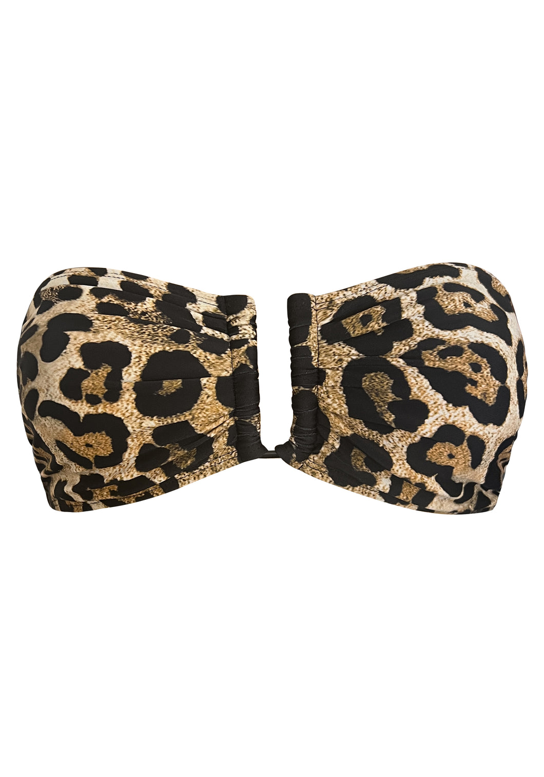 KAANDA CLASSIC Cheetah Maxime Bandeau-Top U-Accessoire mit herausnehmbaren Cups