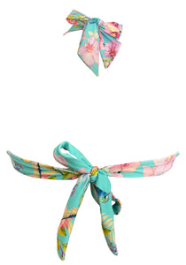 Exotiq Amalfi Halter Front Twist Top w Removable Cups