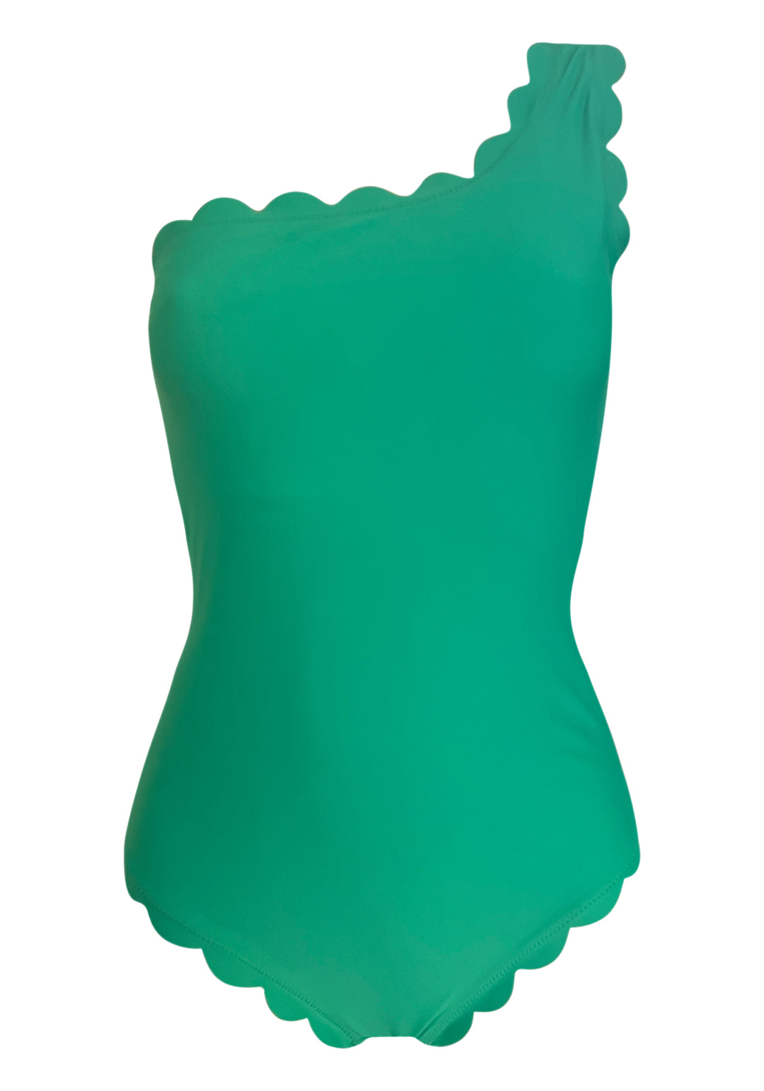 Venus Green Over One Shoulder Onepiece