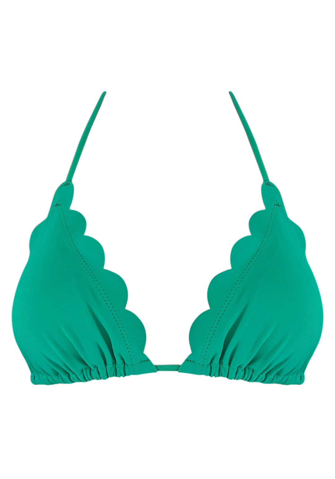 Venus Green Triangle Top