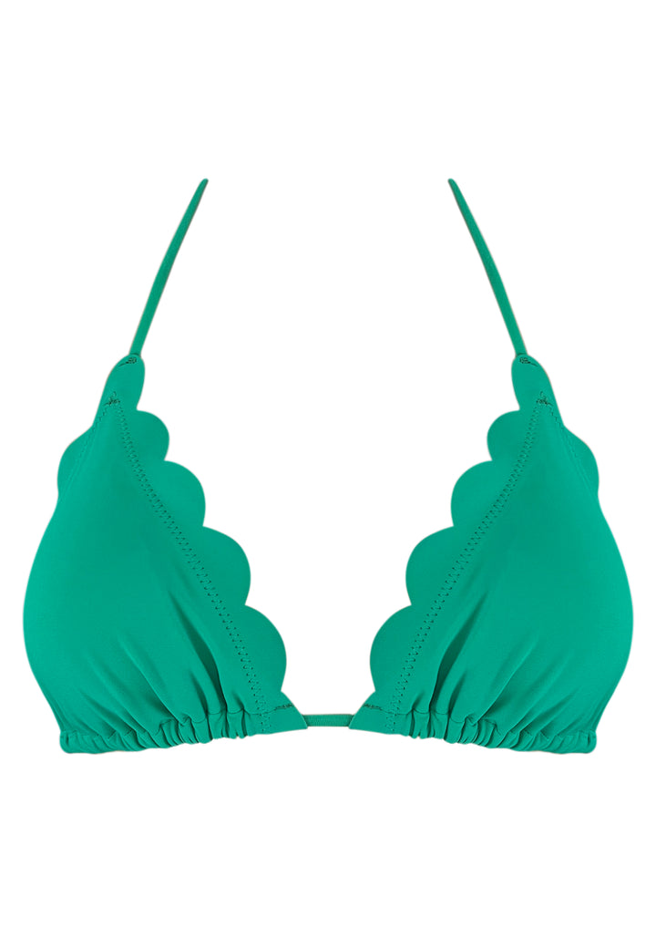 Venus Green Triangle Top