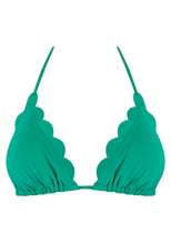 Load image into Gallery viewer, Venus Green Triangle Top