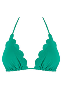 Venus Green Triangle Top