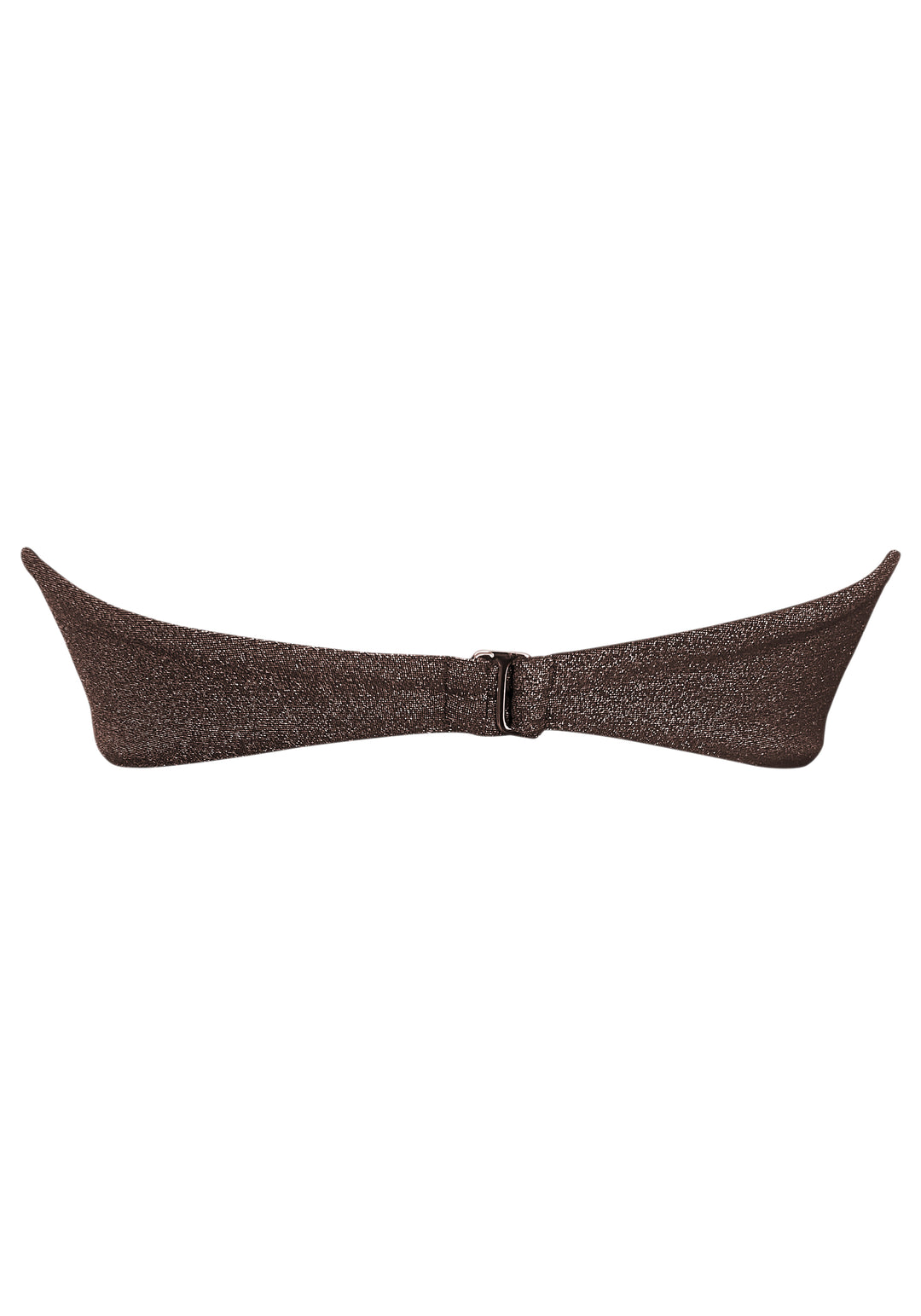 Golden Nougat Twist Bandeau-Top mit herausnehmbaren Cups