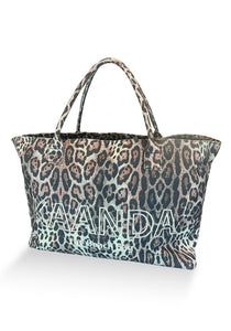 Sac de plage en toile Cheetah - Collection Resort