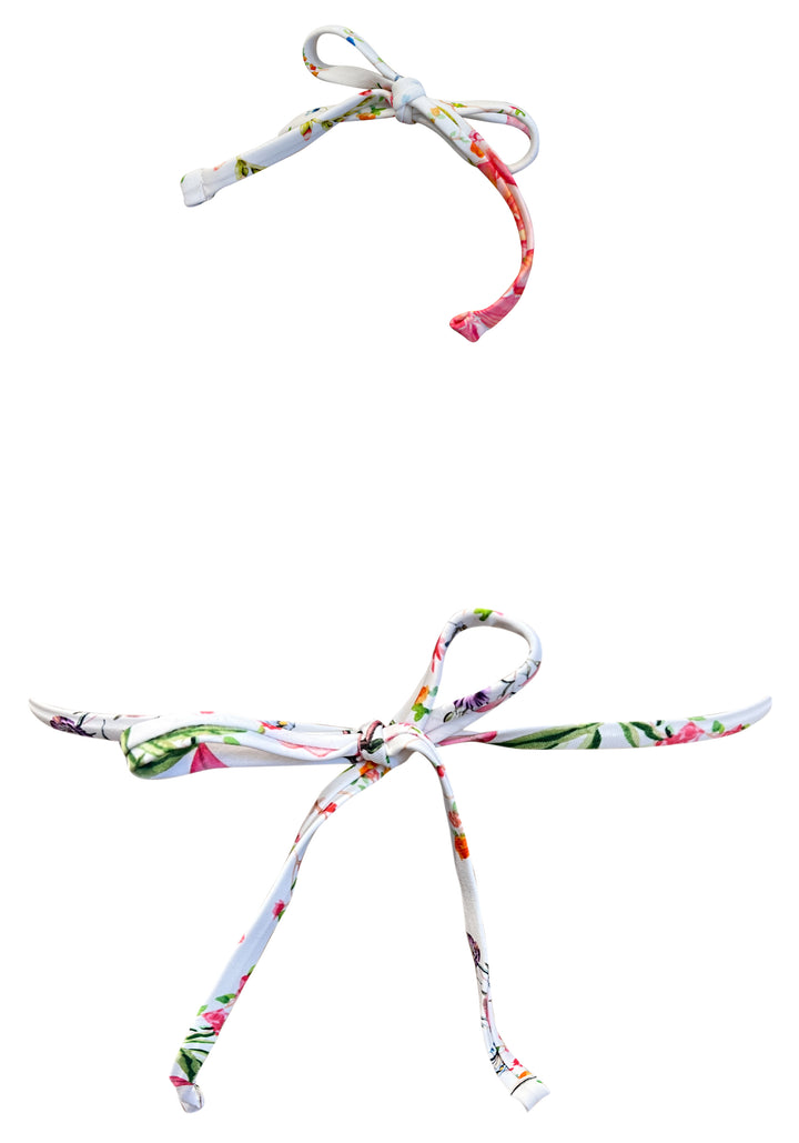 Butterfly Sliding Halter Kaanda Ring Top w Removable cups