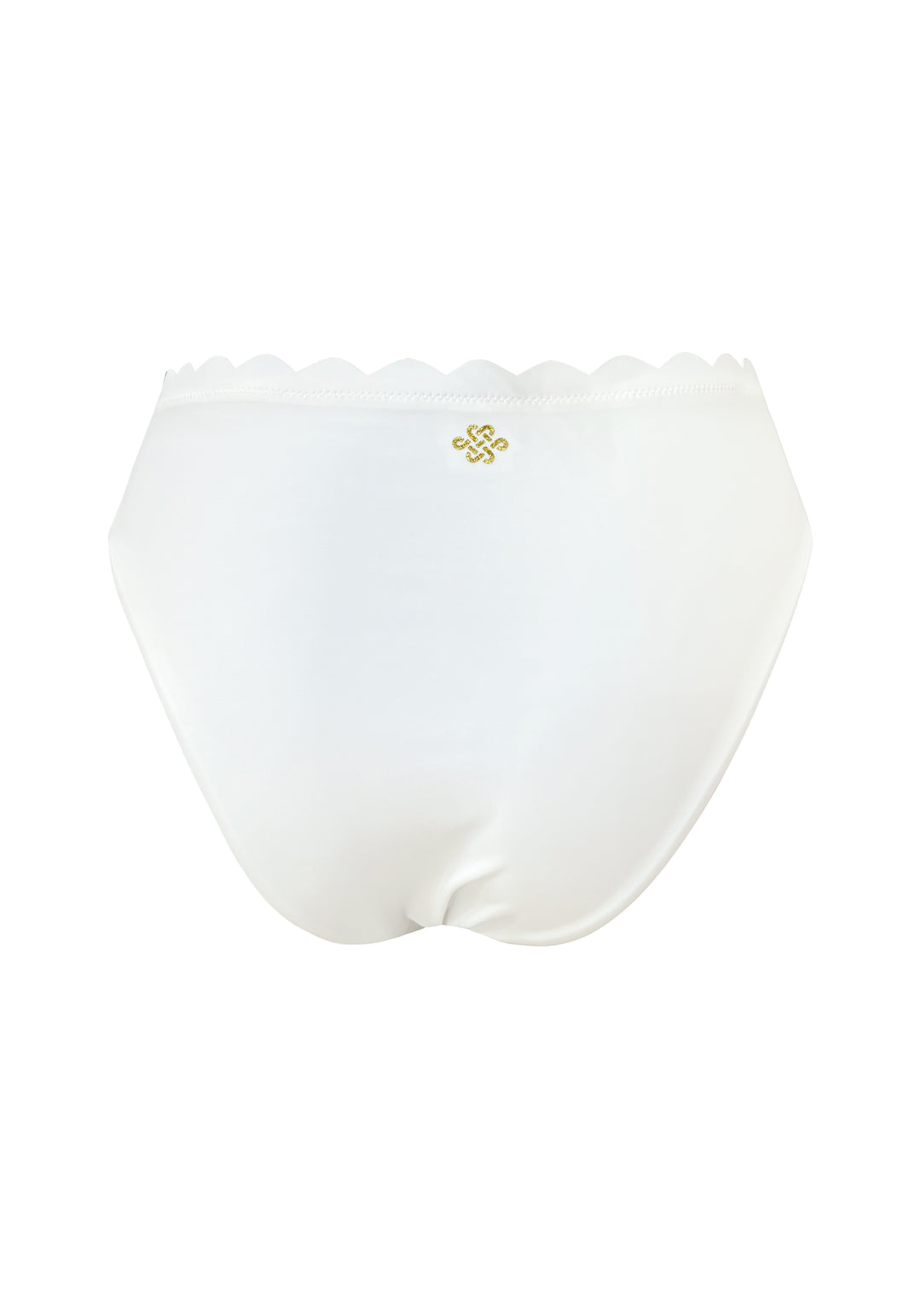 Venus White UW Halter Top with Mid Rise Bottom