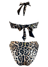 Load image into Gallery viewer, KAANDA CLASSIC Cheetah Halter U Accessory Reversible Top w Skimpy Reversible Bottom