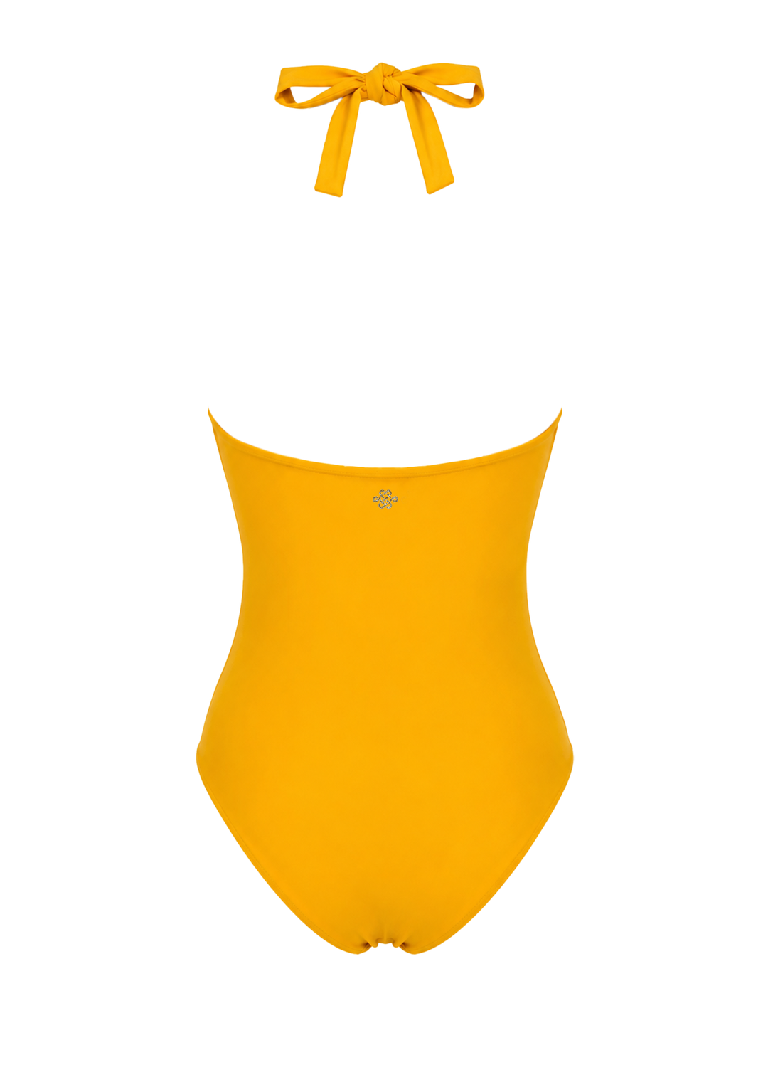 Summer Color Mix - LEMONADE Halter Deep plug High cut Onepiece