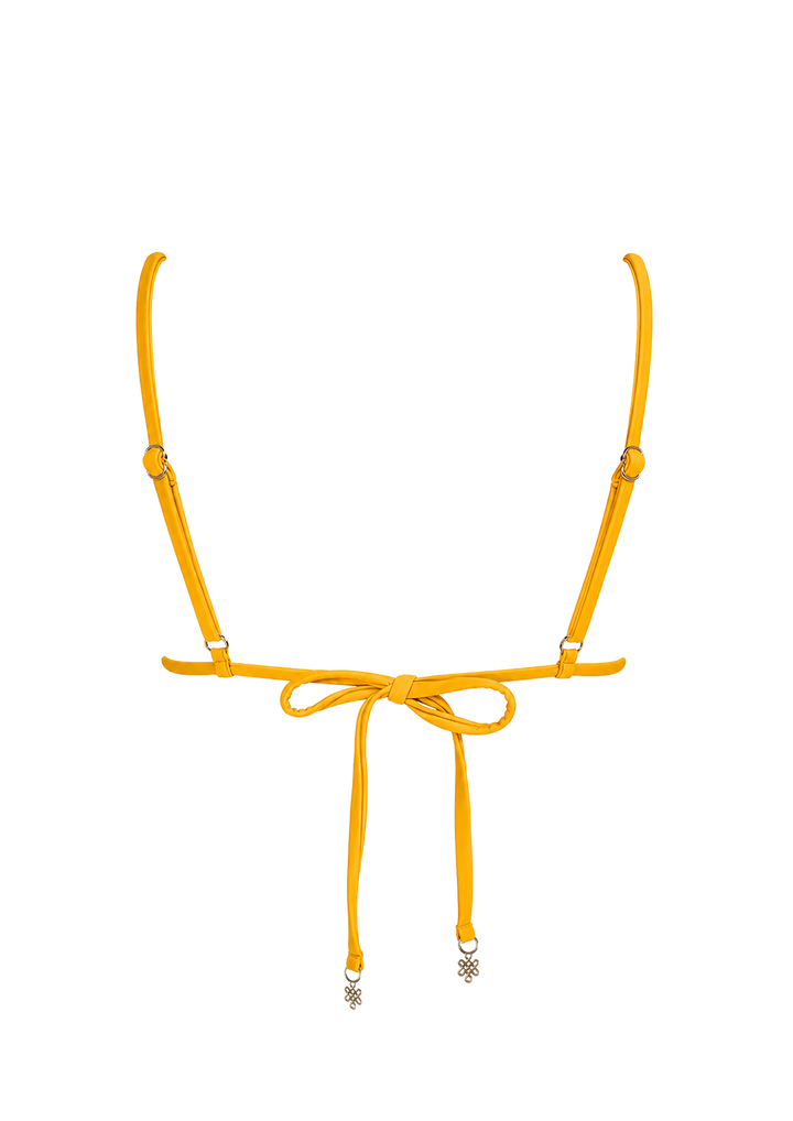 Summer Color Mix - Lemonade Adjustable straps Top w Removable cup