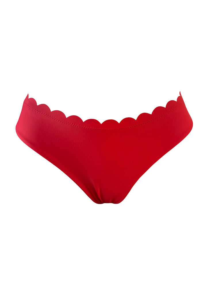 Venus Red High Cut Hipster Bottom