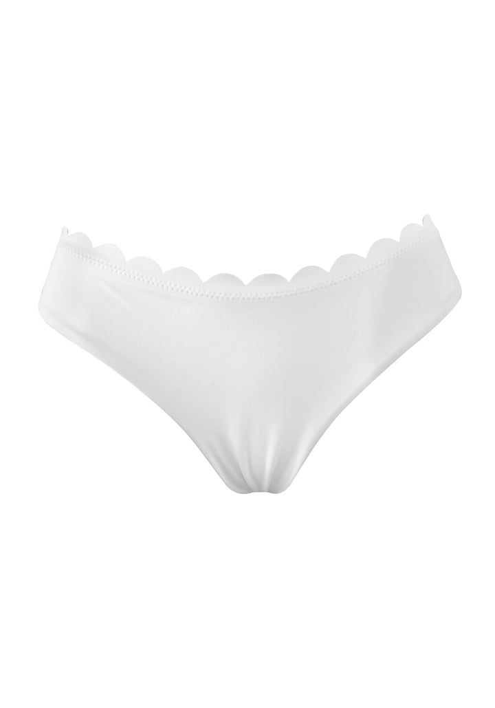 Venus White High Cut Hipster Bottom