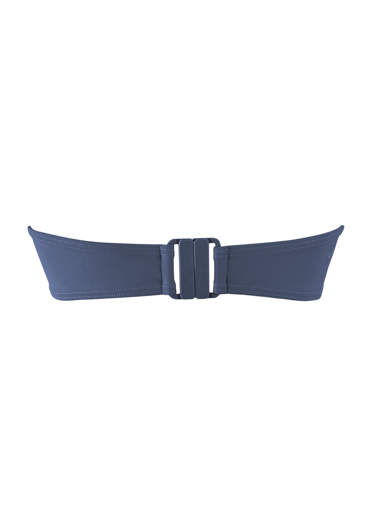 Blue Miracle Maxime Bandeau Top w Removable Cups