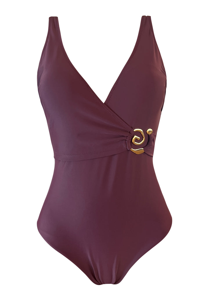 Sangria Soul Wrap Onepiece w Accessory and Fix cups