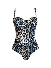 Load image into Gallery viewer, KAANDA CLASSIC Cheetah Balconet  Onepiece with Removabel Straps