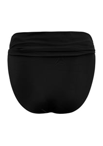 KAANDA CLASSIC Black Cheetah Fold Over Bottom