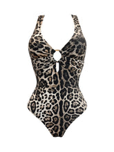 Load image into Gallery viewer, KAANDA CLASSIC Cheetah Halter Ring Accessory Onepiece