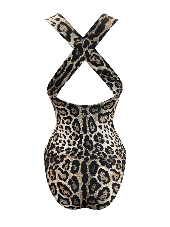 KAANDA CLASSIC Cheetah Halter Ring Accessory Onepiece