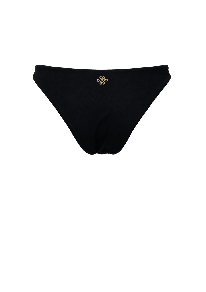 Black  Brazilian High Cut  Bottom