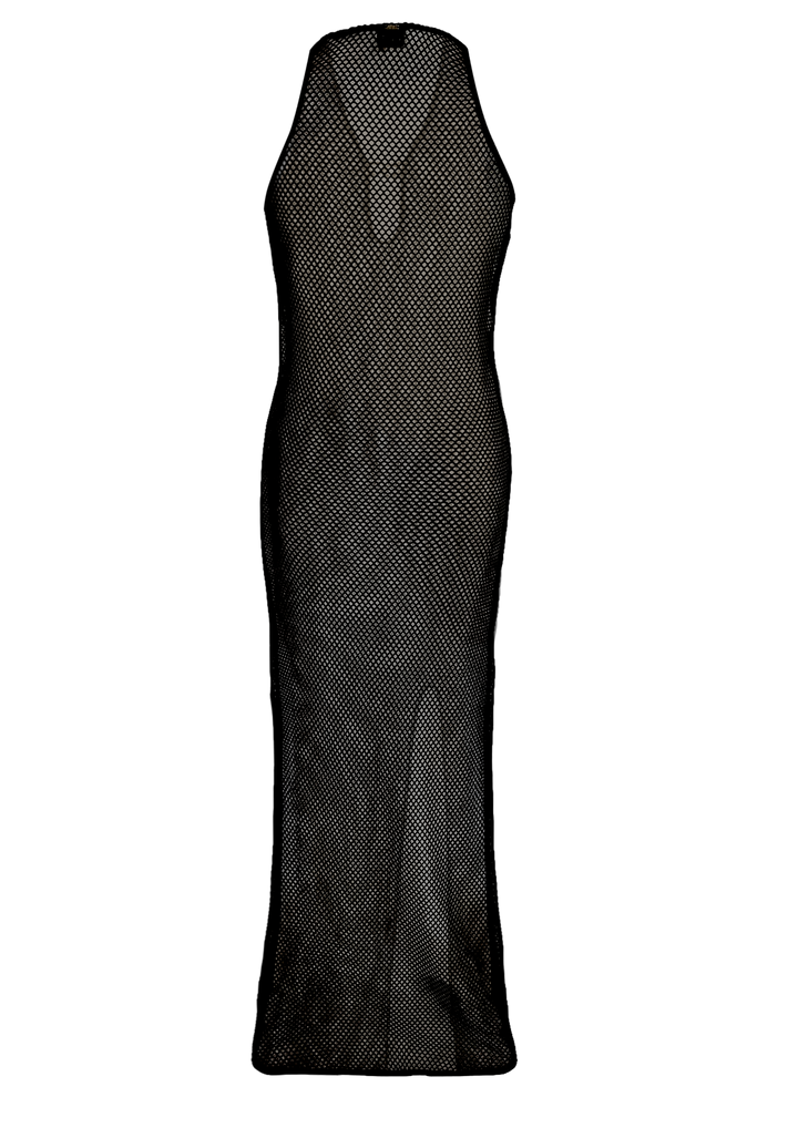 BLACK Mesh Dress - Resort Collection
