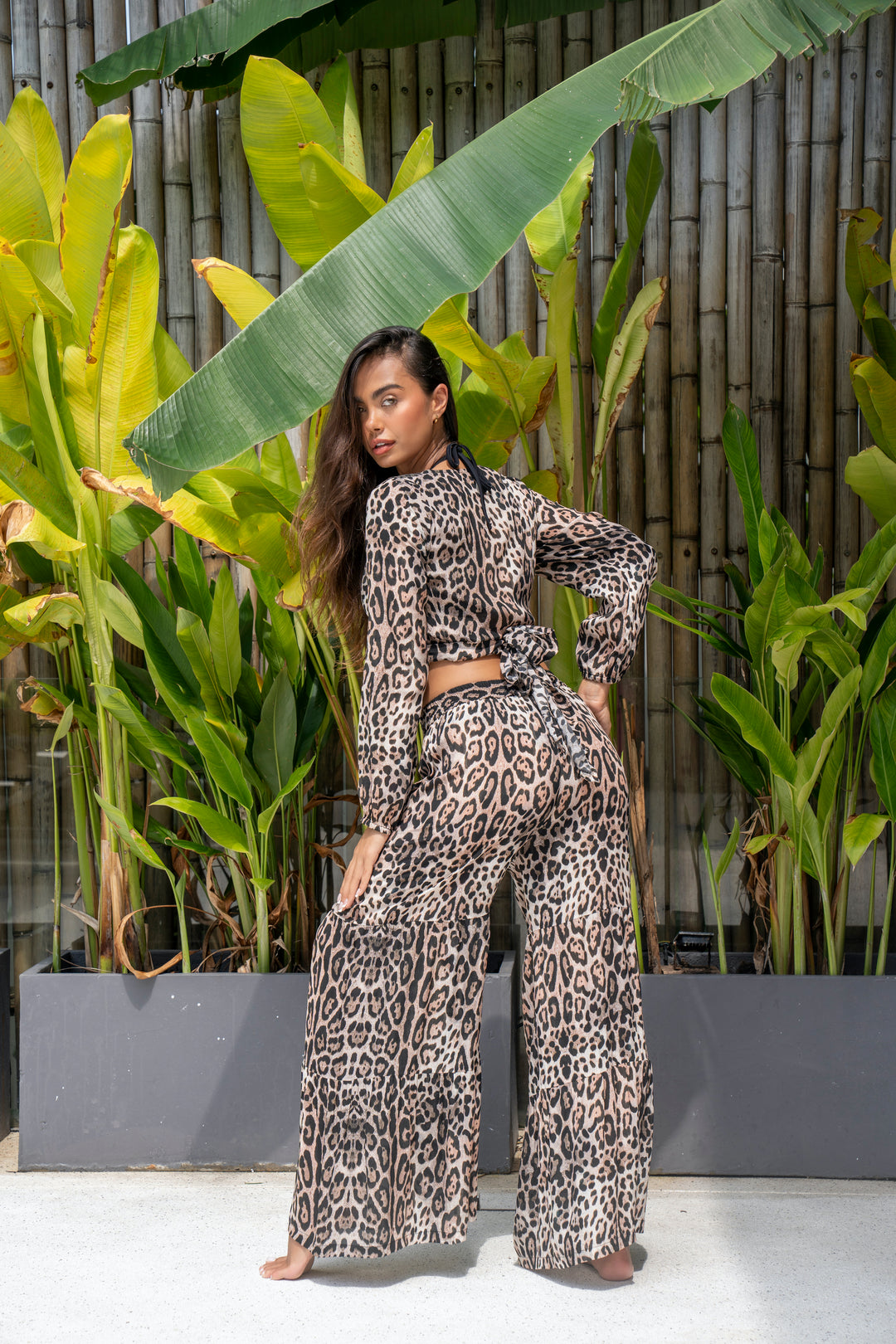 Pantalon large Cheetah Gypsy - Collection Resort