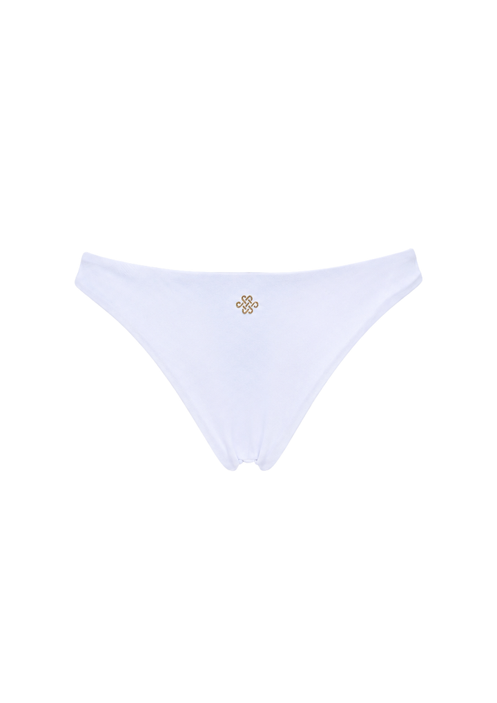 Coral Blue Brazilian High Cut  Bottom