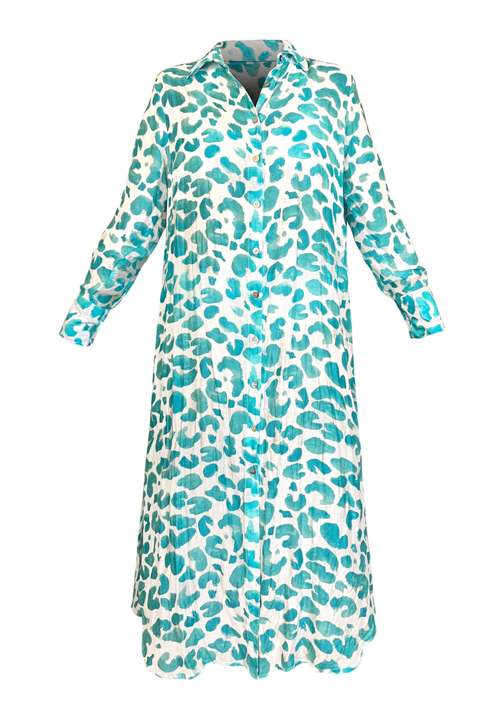 Leo Amalfi Shirt Dress - Resort Collection