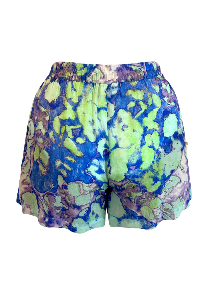 Blue Miracle Short W Side Pockets - Resort Collection
