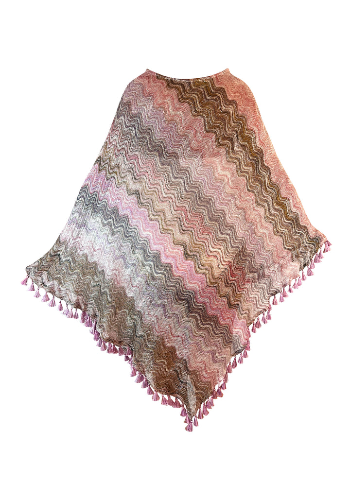 Flame Poncho - Resort Collection