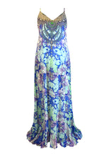 Laden Sie das Bild in den Galerie-Viewer, Blue Miracle Spaghetti Dress-Resort Collection