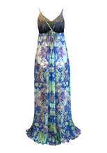 Laden Sie das Bild in den Galerie-Viewer, Blue Miracle Spaghetti Dress-Resort Collection