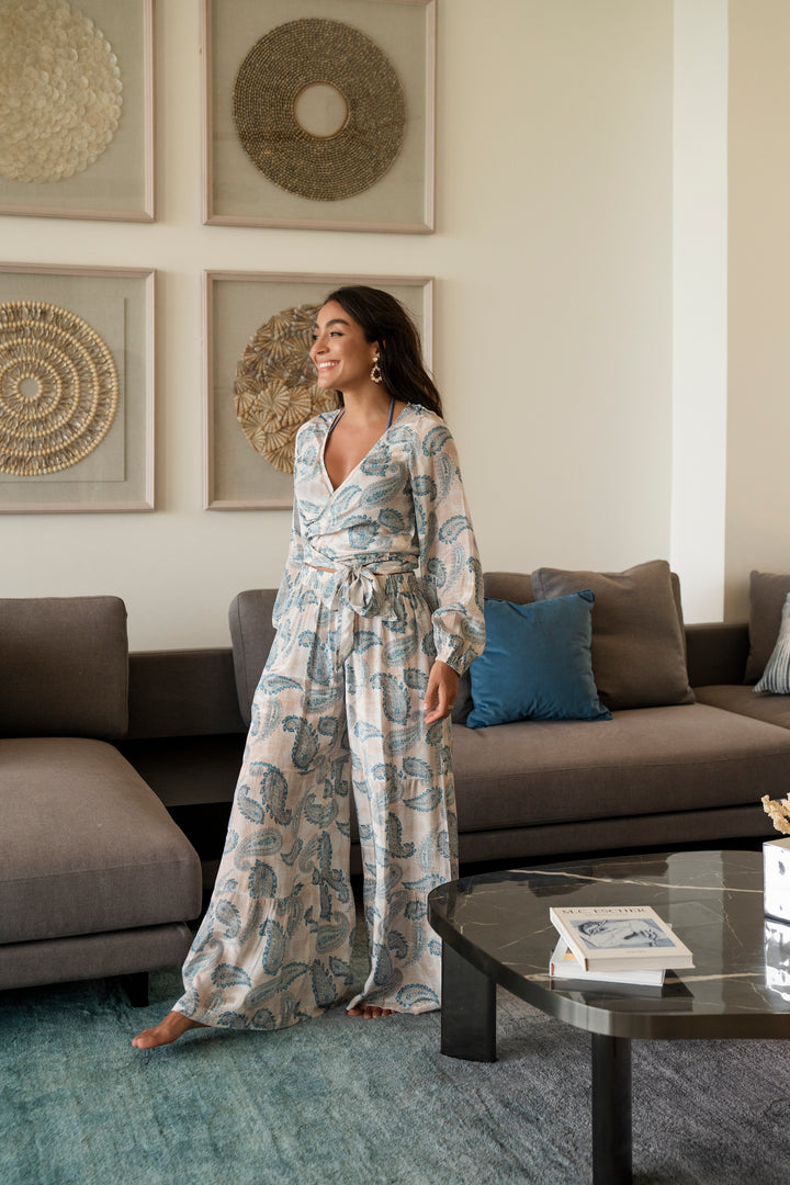 Misty Gypsy Wide Pant - Resort Collection