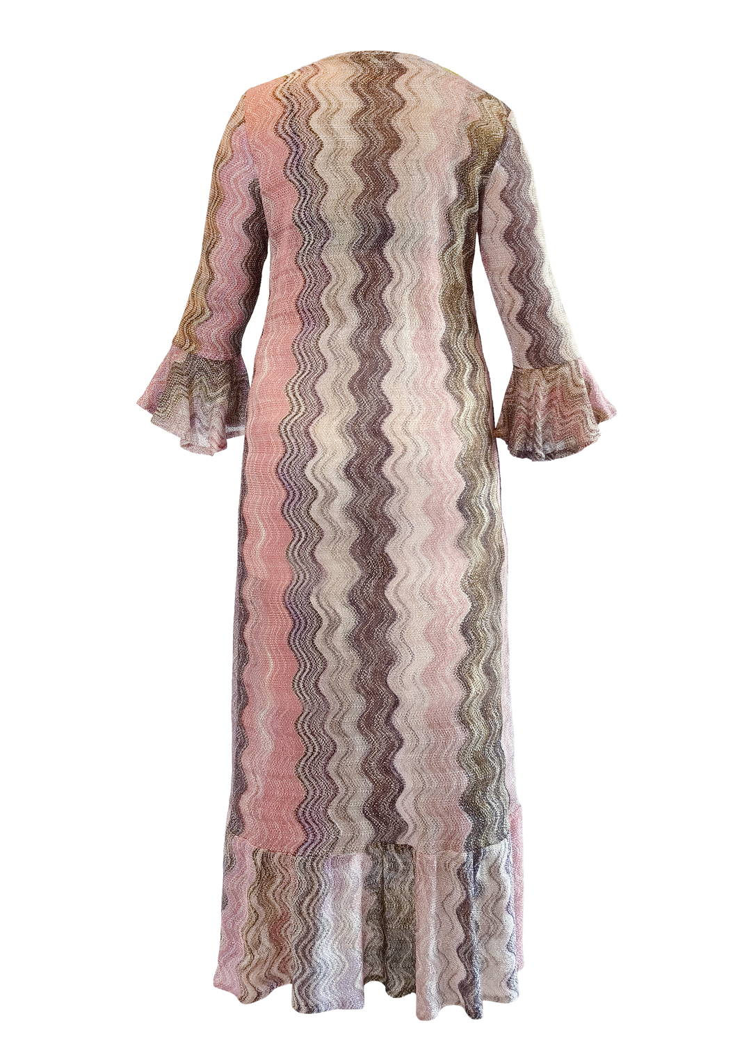 Flame Bell Sleeves Kaftan - Resort Collection