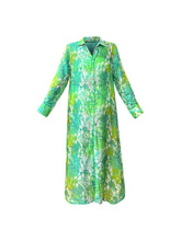 Load image into Gallery viewer, Garden Green Shirt Dress - Resort Collection
