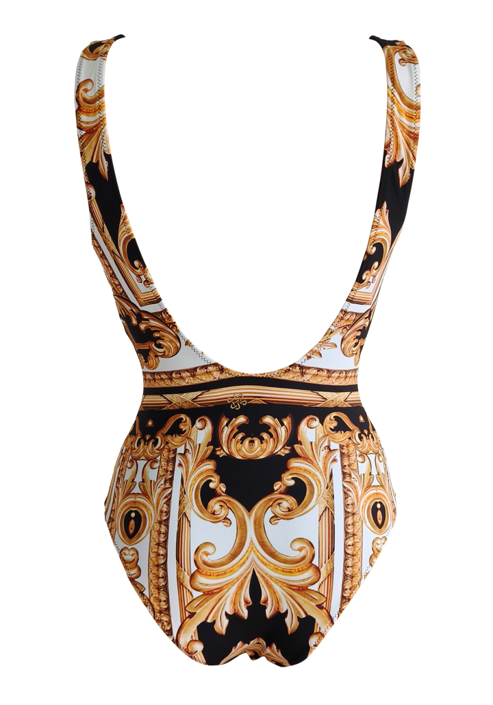Giovanna Lace Up One Piece w Removable cups