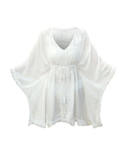 Load image into Gallery viewer, White Queen Kaftan - Resort Collection