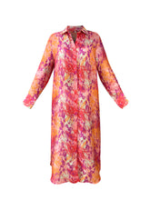 Load image into Gallery viewer, Sunset Skin Shirt Dress - Resort Collection