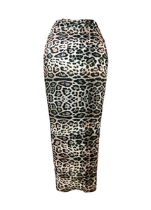 Black Cheetah 105x150cm Pareo w Tassels - Resort Collection