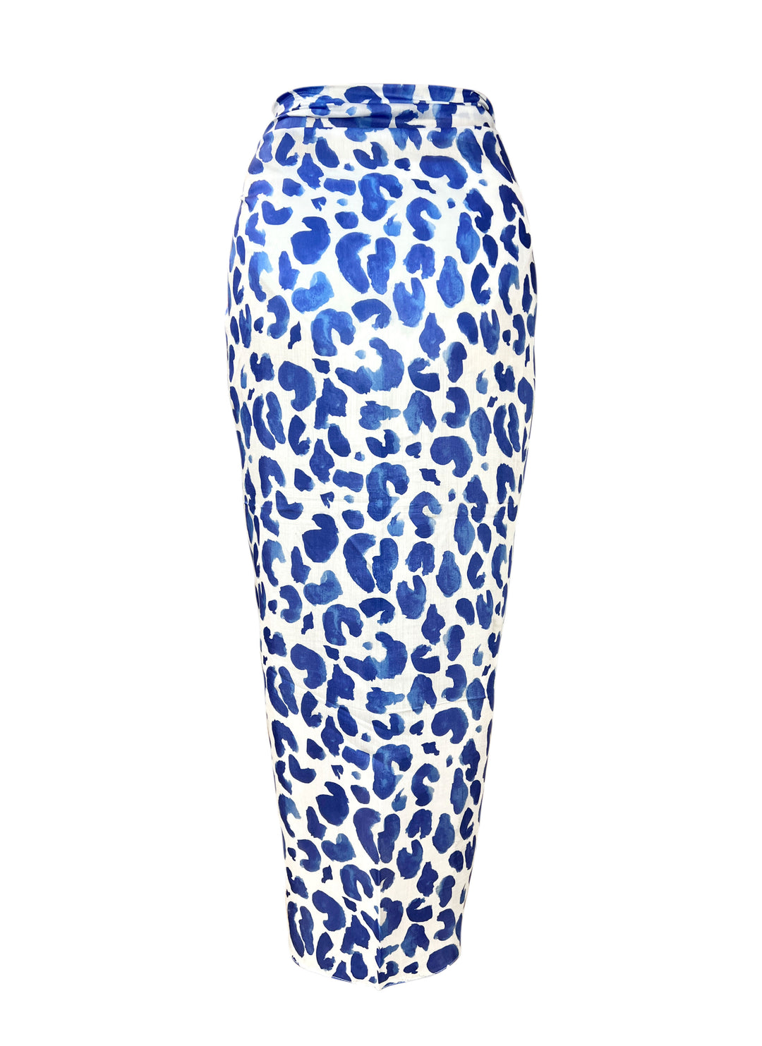 Leo Blue 105x150cm Pareo w Tassels - Resort Collection